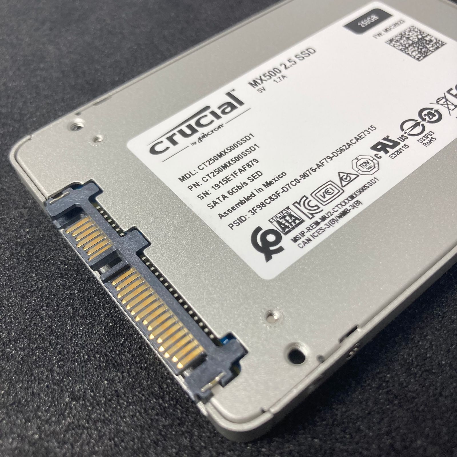 crucial MX500 2.5 SSD 250GB / / クルーシャル CT250MX500SSD1【583】