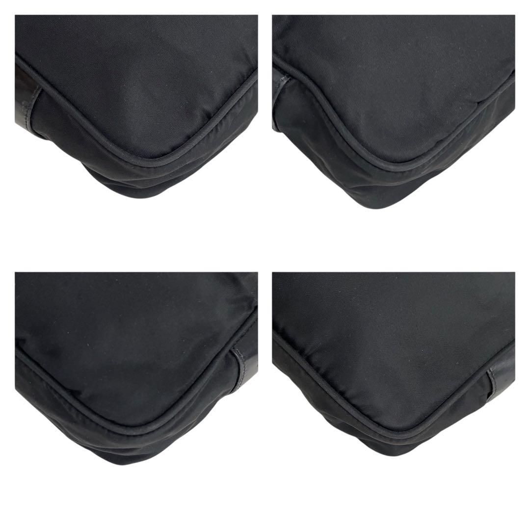 極美品 PRADA プラダ カメラバッグ ショルダーバッグ ナイロン 三角