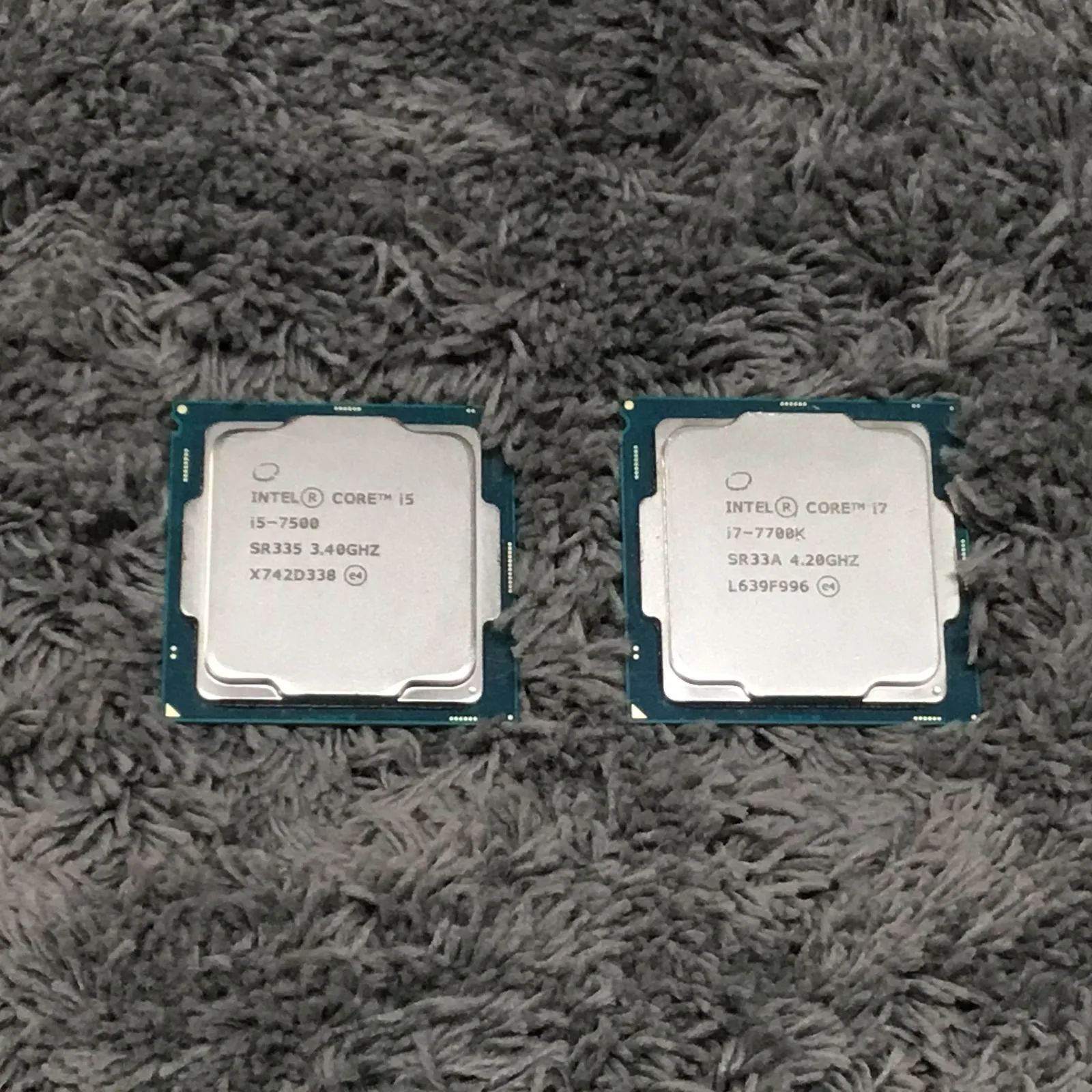 Intel Core i5-7500 & i7-7700 CPUセット 【公式通販】