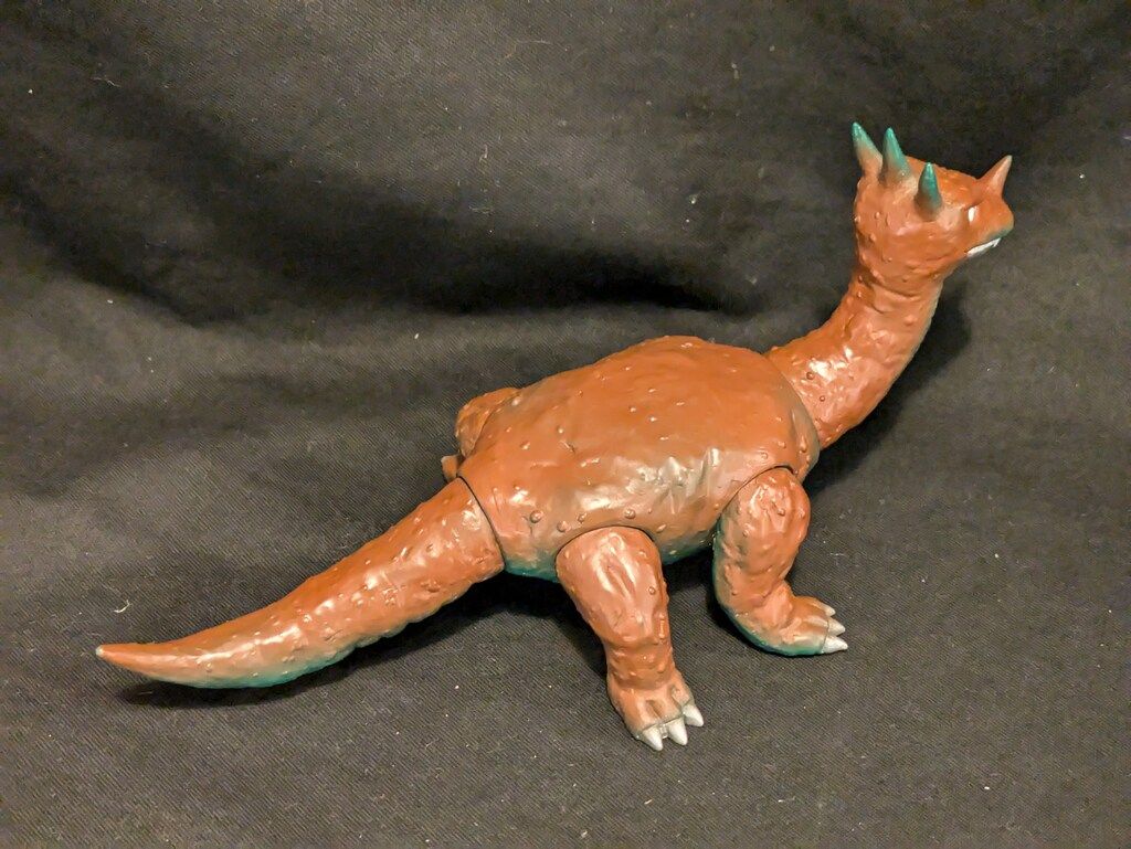 マーミット 世紀の大怪獣シリーズ/ビニパラベビー ミドロン 緑