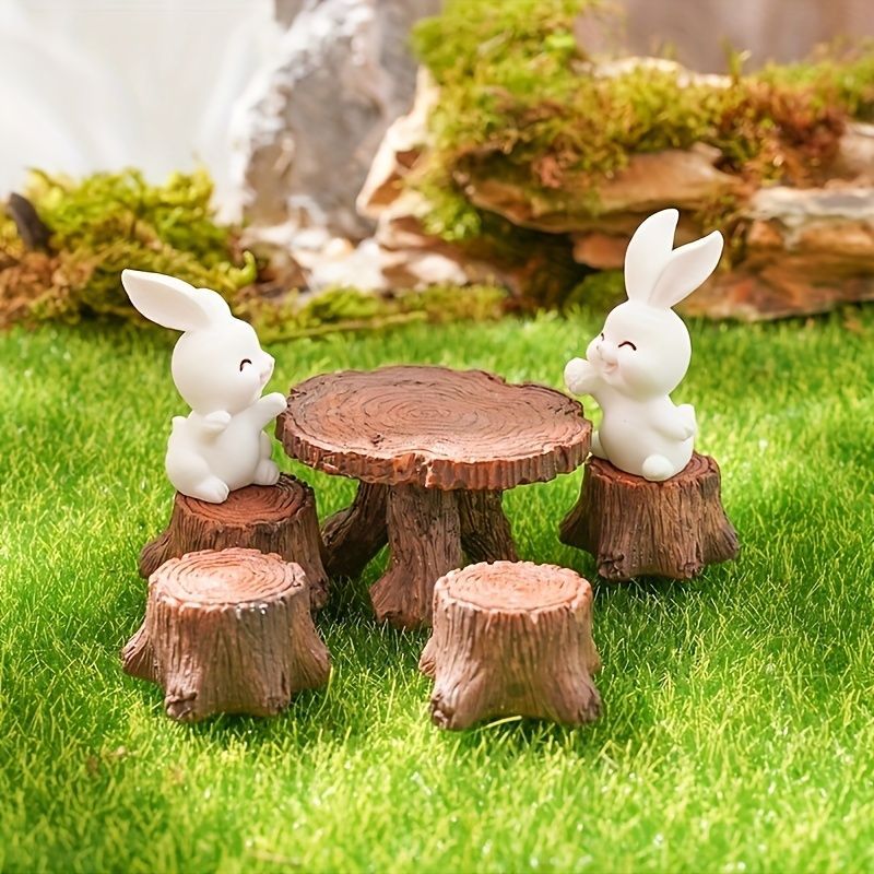 かわいい　切り株テーブル　イス５点セット かわいい 切り株テーブル イス5点セット