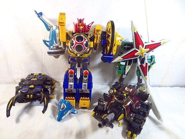 忍風戦隊ハリケンジャー 天空神 旋風神 轟雷神 セット