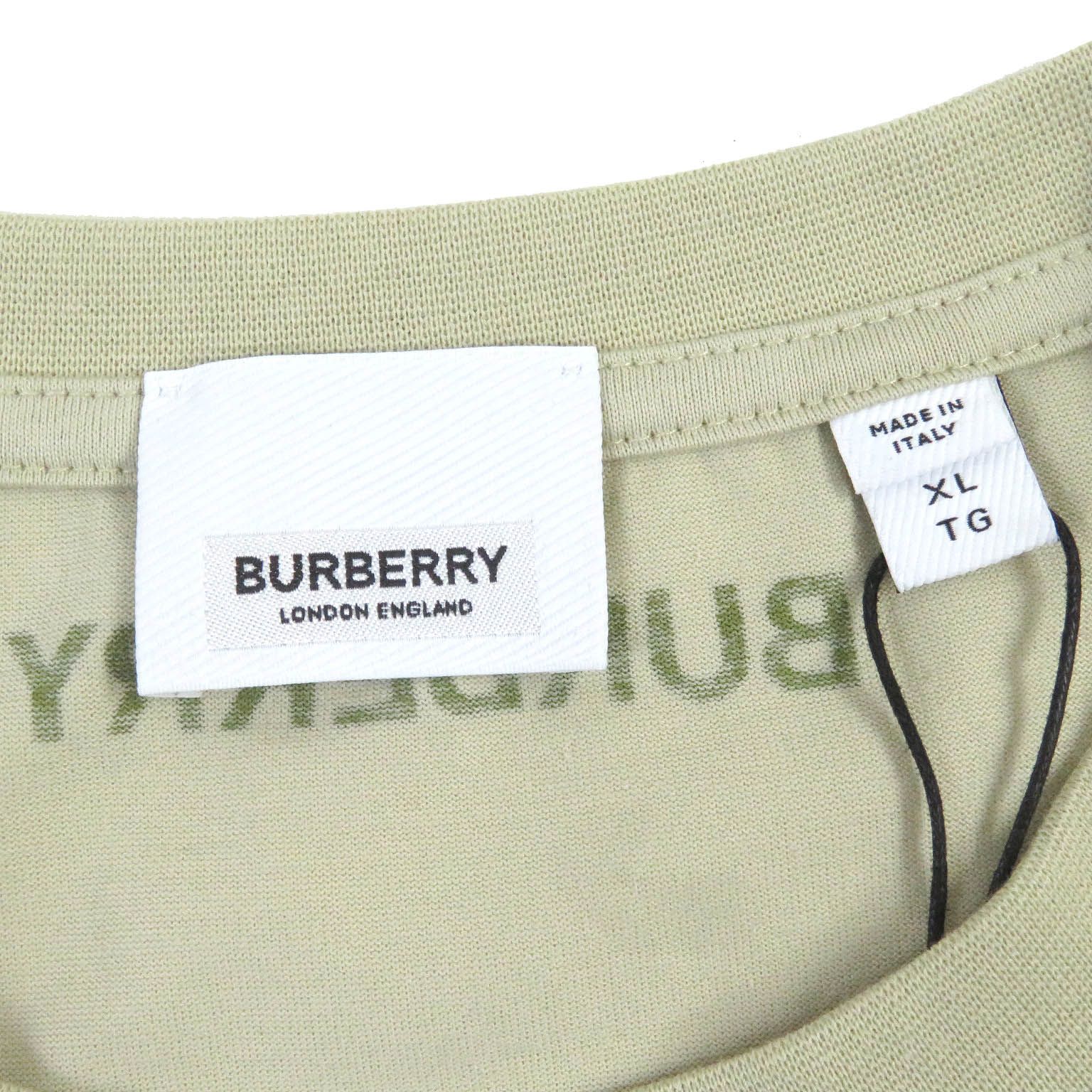 未使用品□BURBERRY バーバリー 22SS 8052169 コットン100％ プリン  