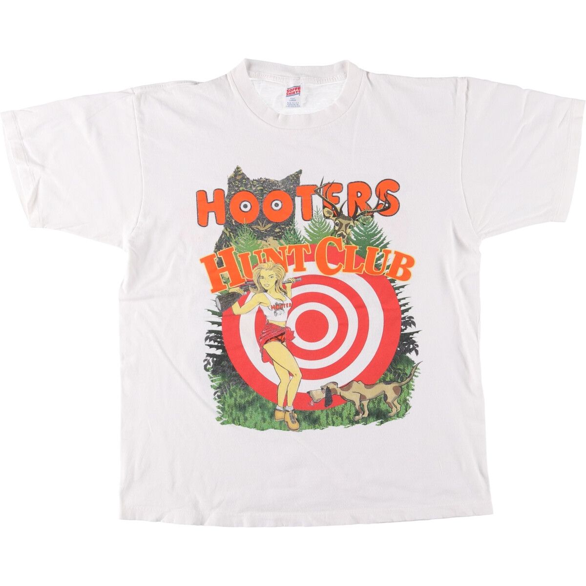 古着 90年代 ソフィーシャツ Soffe Shirts HOOTERS フーターズ 