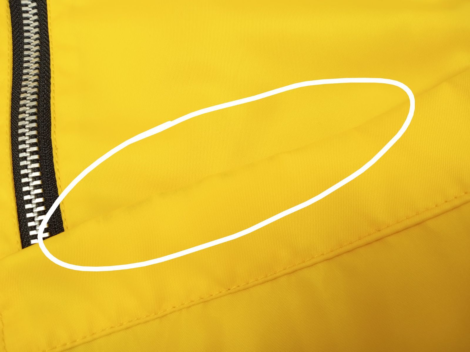 hide LEMONed レモネード ラインパーカー イエロー サイズ1 [0-1AG0055