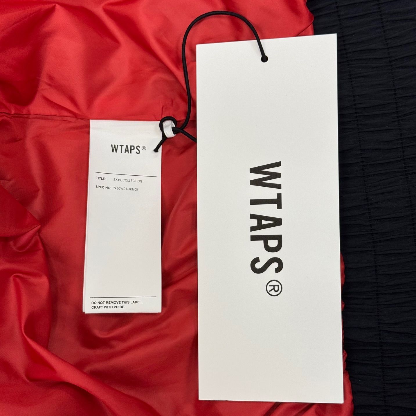 WTAPS 24AW B2 / JACKET / NYLON. TUSSAH ナイロンタッサー レーシング 