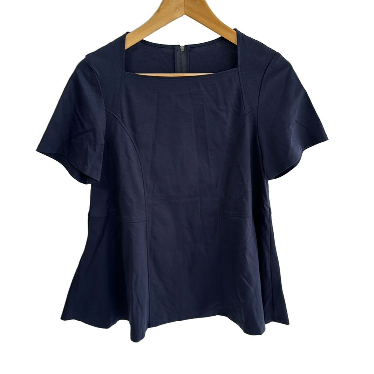 FOXEY NEW YORK フォクシーニューヨーク チュニック サイズ38 M レディース - 42990 ダークネイビー 半袖