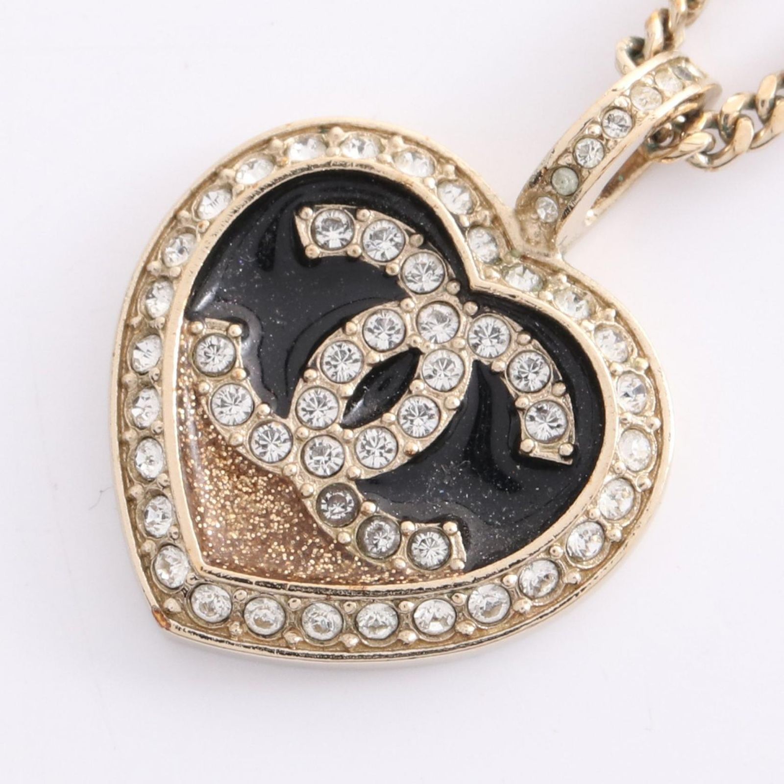 CHANEL シャネル ココマーク ハート ネックレス - メルカリ