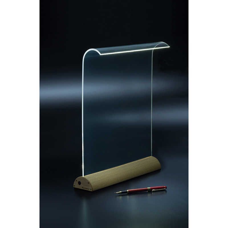 送料無料 ♥ 未開梱 PLUMSCIENCE Glowide Wood Pro デスクライト ホワイトオーク GW2000NO