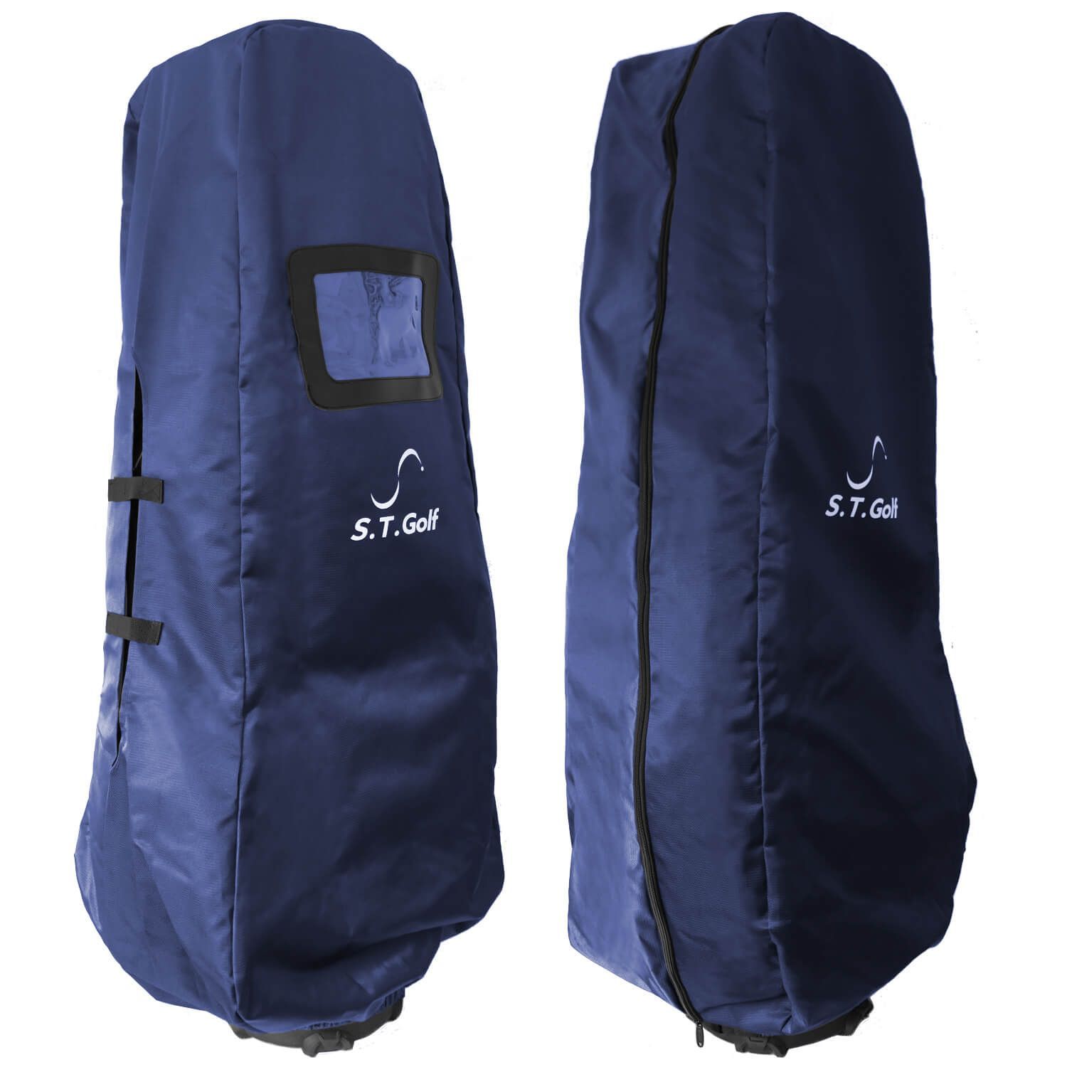 ゴルフ トラベルカバー S.T.Golf キャディバッグ マジックテープ