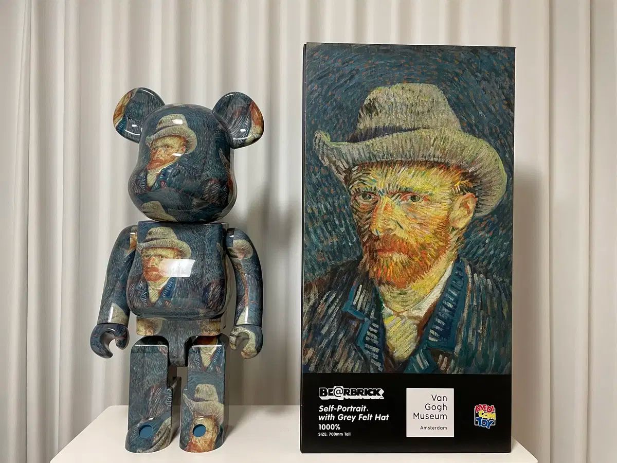 BE RBRICK ベアブリック ヴィンセント バン ゴッホ 博物館 セルフポートレート 1000 %
