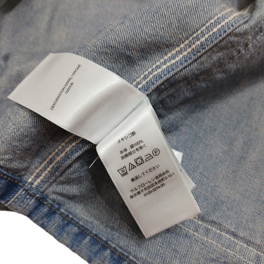 未使用品 RRL Indigo Denim Engineer Jacket ダブルアールエル