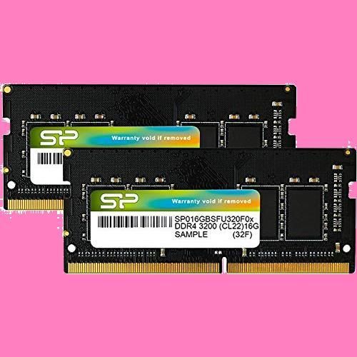 16GB×2枚_DDR4-3200_単品 シリコンパワー ノートPC用メモリ DDR4-3200