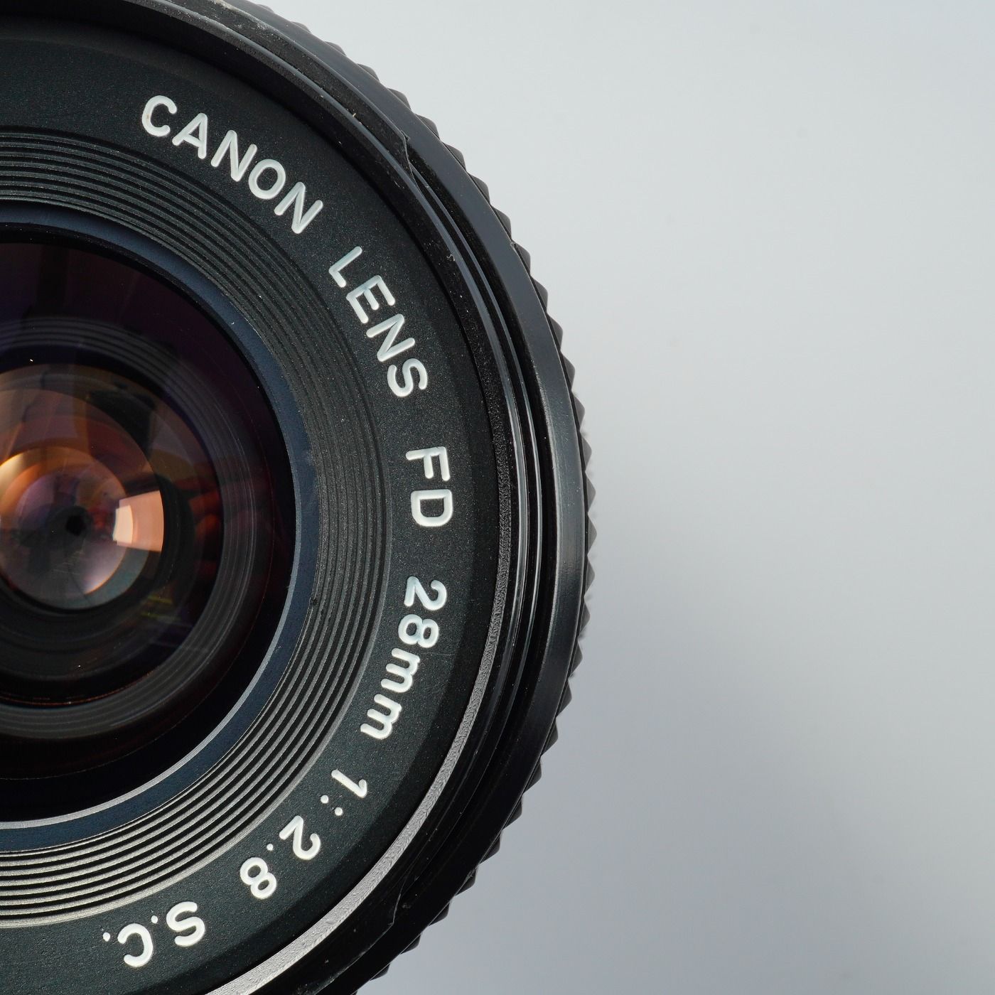 Canon キヤノン FD 28mm F/2.8 S.C. 単焦点レンズ