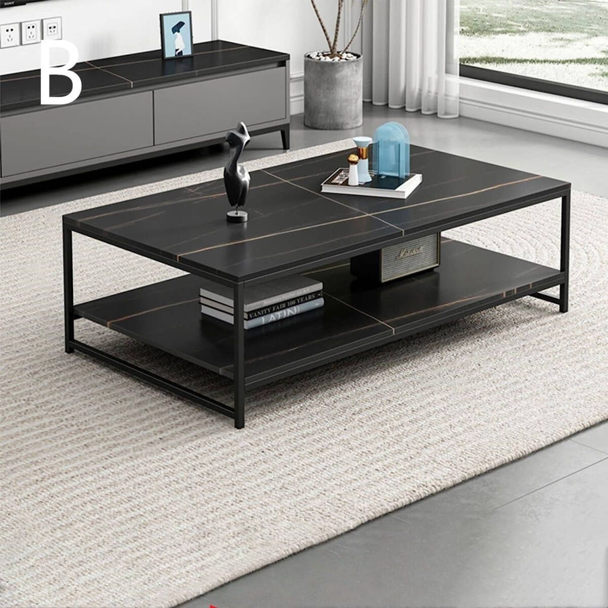 ローテーブル センターテーブル 収納付き 二段収納 北欧 ソファテーブル リビング 一人暮らし 省スペース 寝室の装飾 オフィス