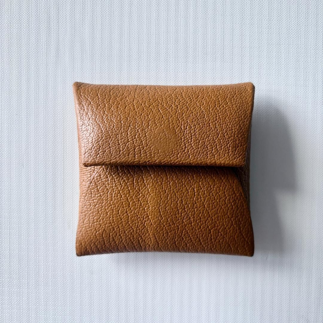 希少カラー 美品『エルメス』バスティア ヴェルソ キャメル