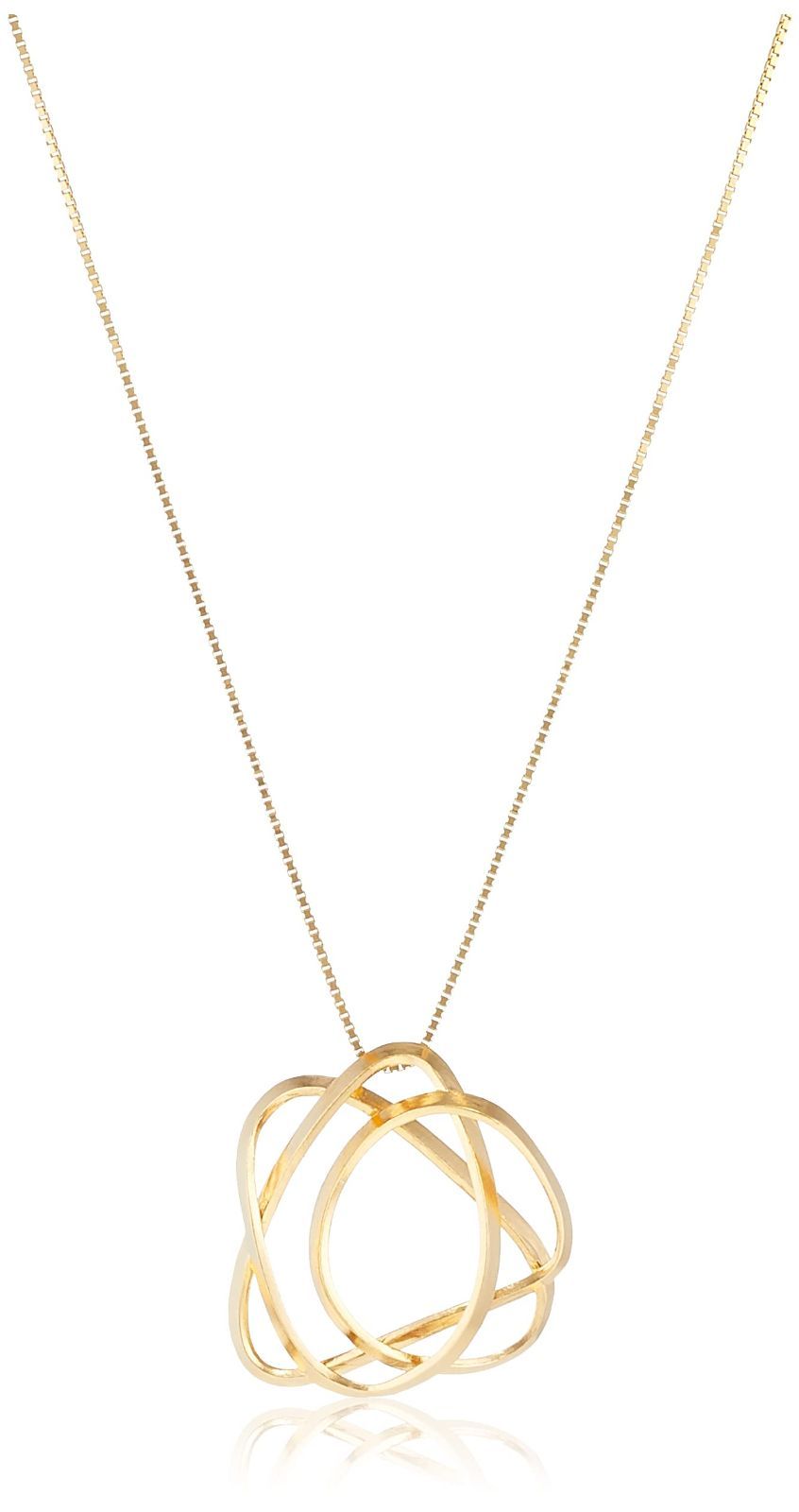 Kuma Kengo MAYU GURU-GURUネックレス Silver925 KM8N009860SI ヴァンドーム青山 イエローゴールド