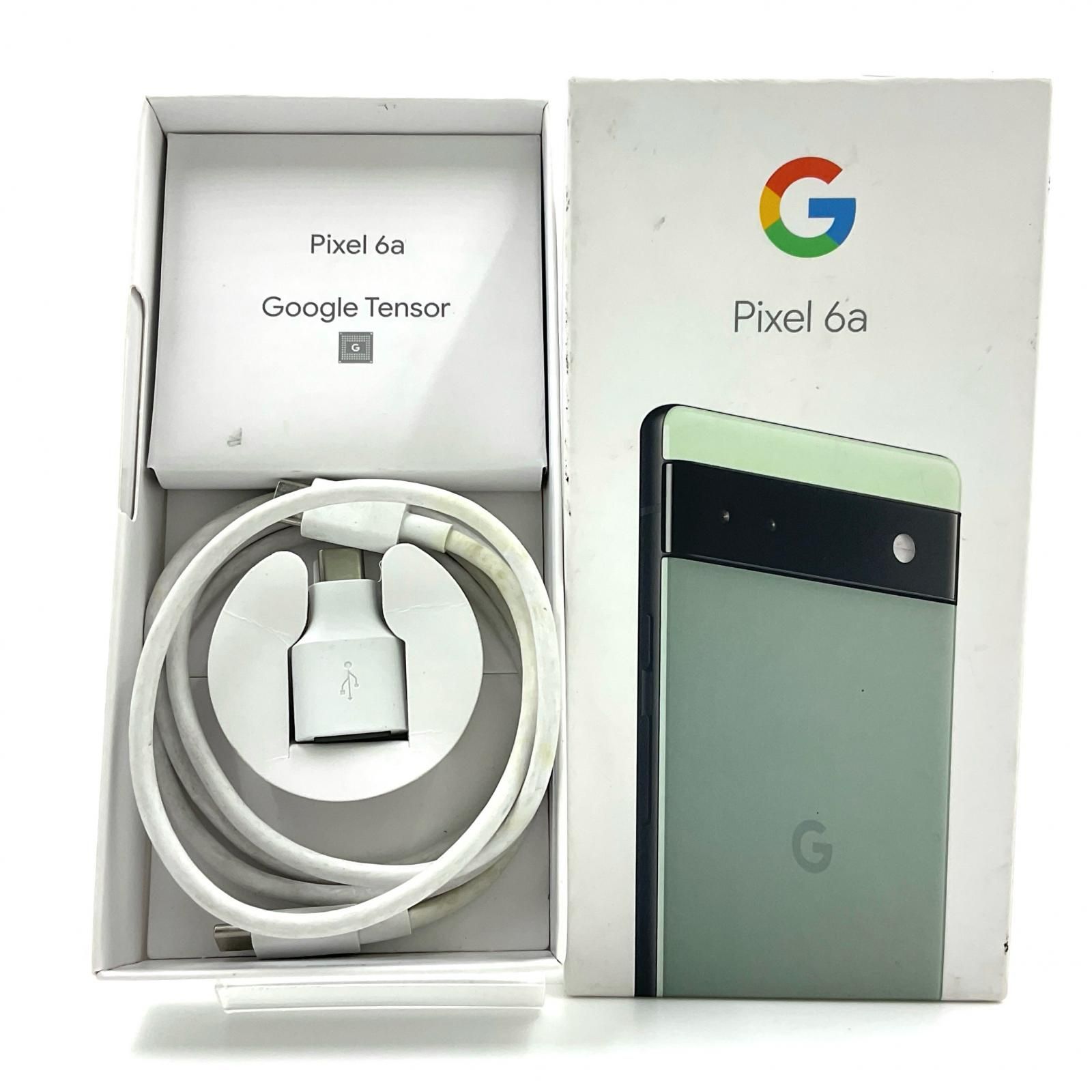Google Pixel - Google Pixel 6a Sage 128 GB Softbank セージ ムスビー｜Pixel 6a 128GB Sage SIMフリー ソフトバンク版