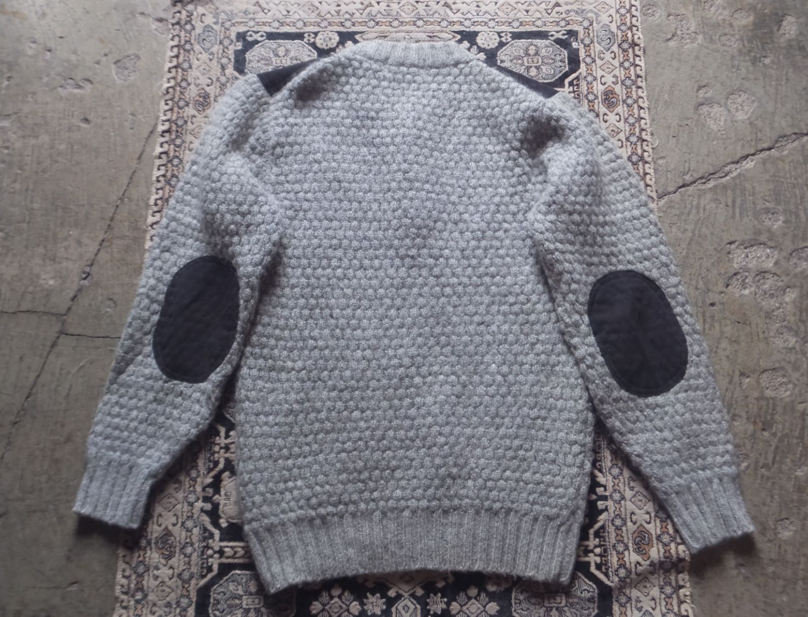 【未使用品級】80s マクレガー ポップコーン ウールニット セーター L 美品】80s マクレガー ポップコーン ウールニット セーター