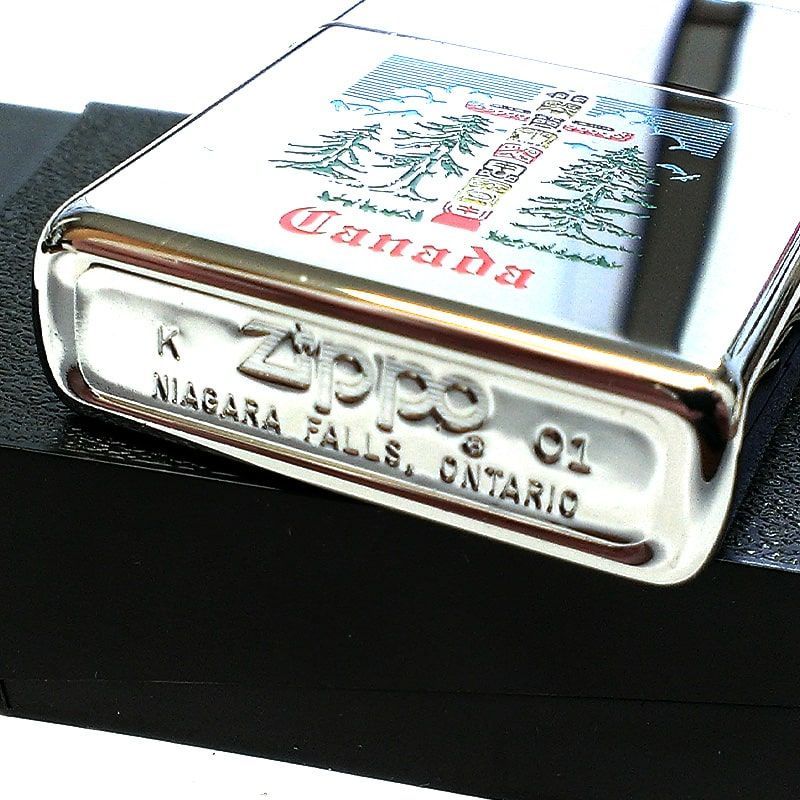 ZIPPO ライター カナダ製 2001年製 トーテムポール ジッポ オンタリオ製 珍しい 鏡面シルバー 未使用品 ビンテージ 絶版 ヴィンテージ レア  メンズ 廃盤 おしゃれ プレゼント ギフト - メルカリ