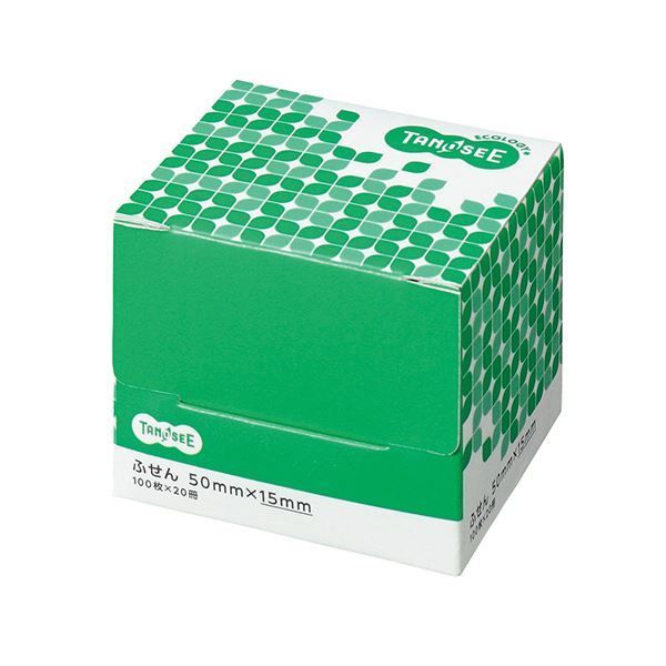 まとめ TANOSEE ふせん 50 15 mmイエロー 20冊