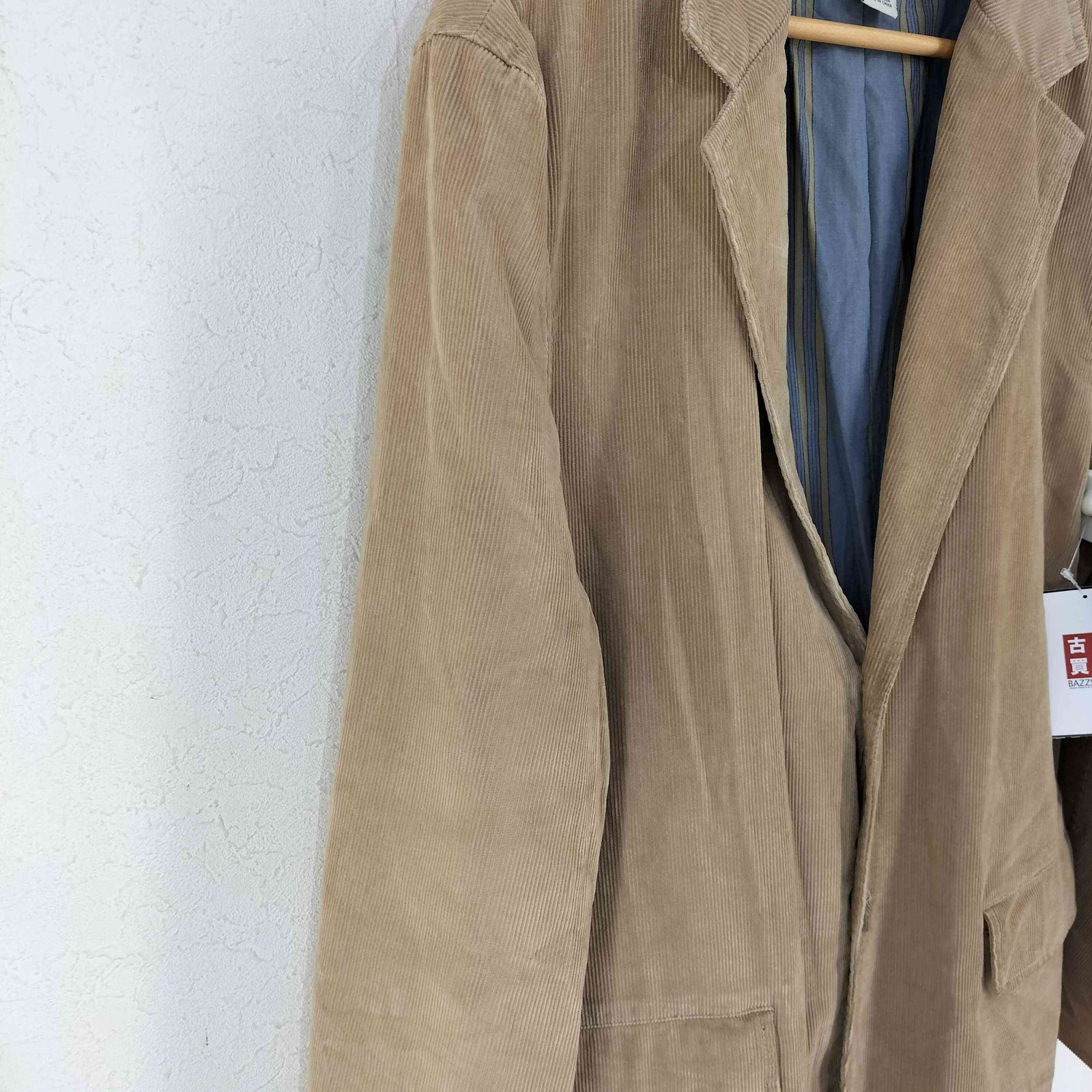 ジェイクルー J.CREW コーデュロイ 2Bシングルテーラード