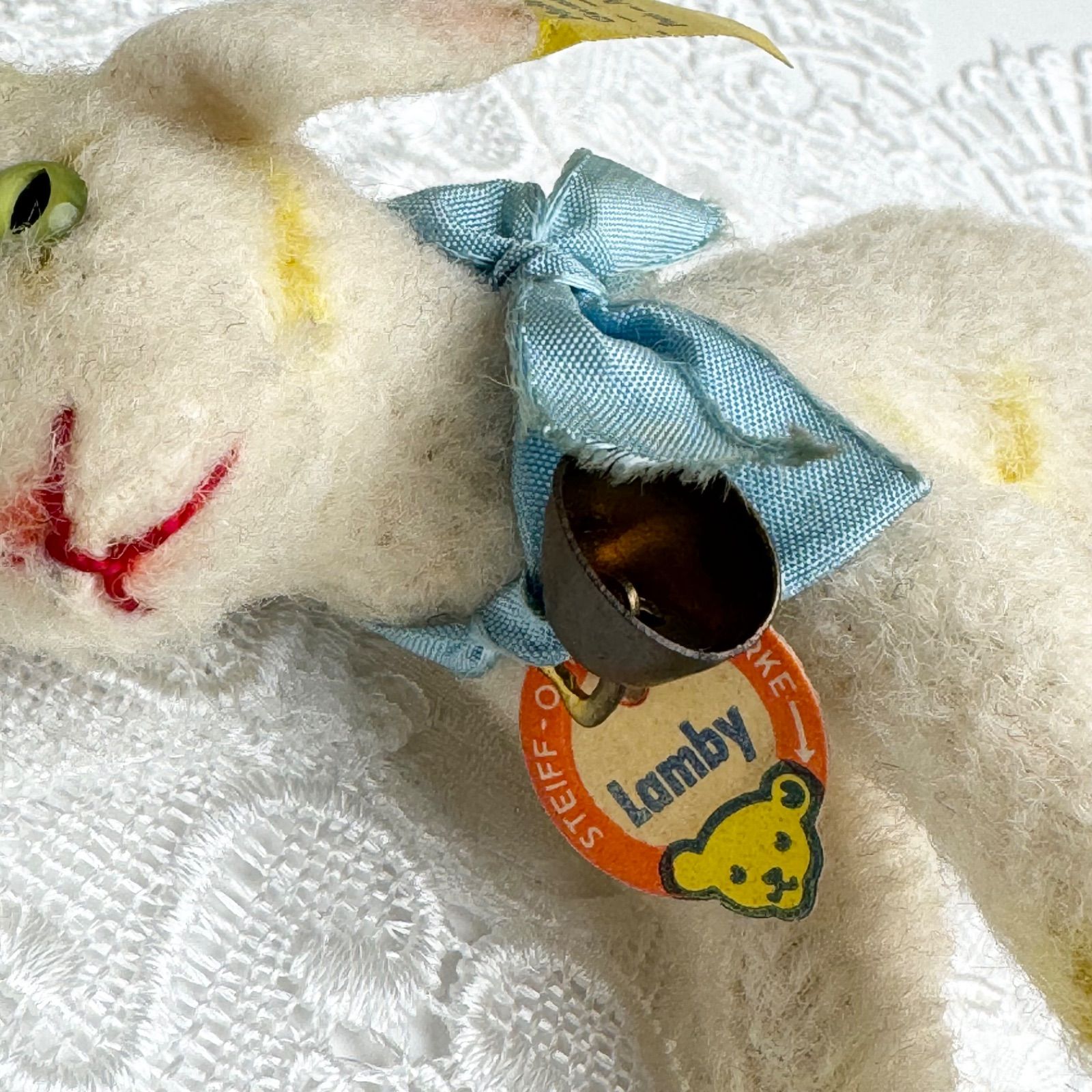 送料無料☆シュタイフ☆Lamby 10cm オールID's完品☆1968年製