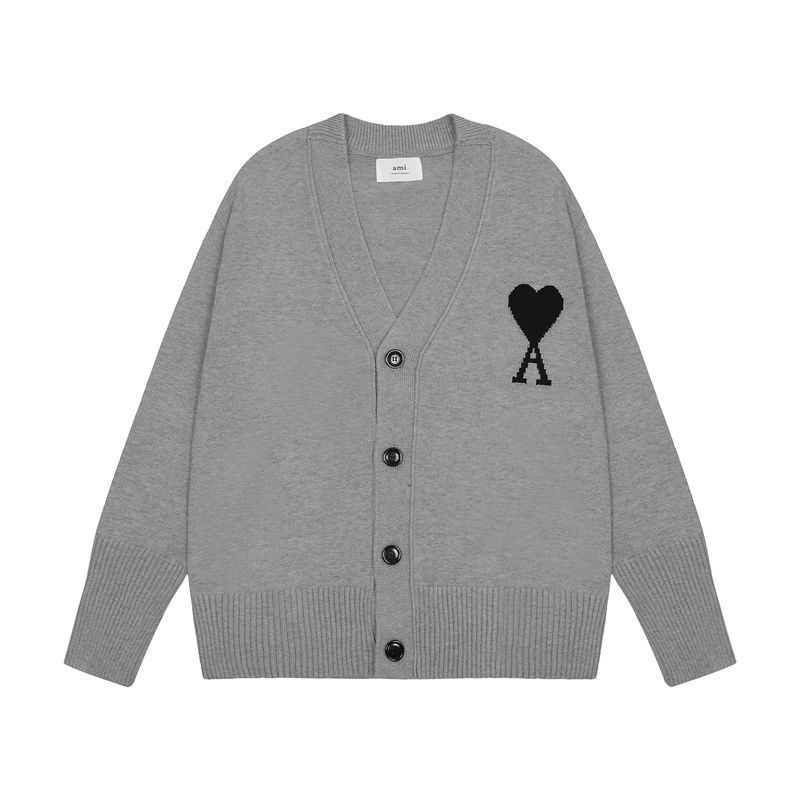 AMI PARIS アミパリスアルパカブレンドカーディガン