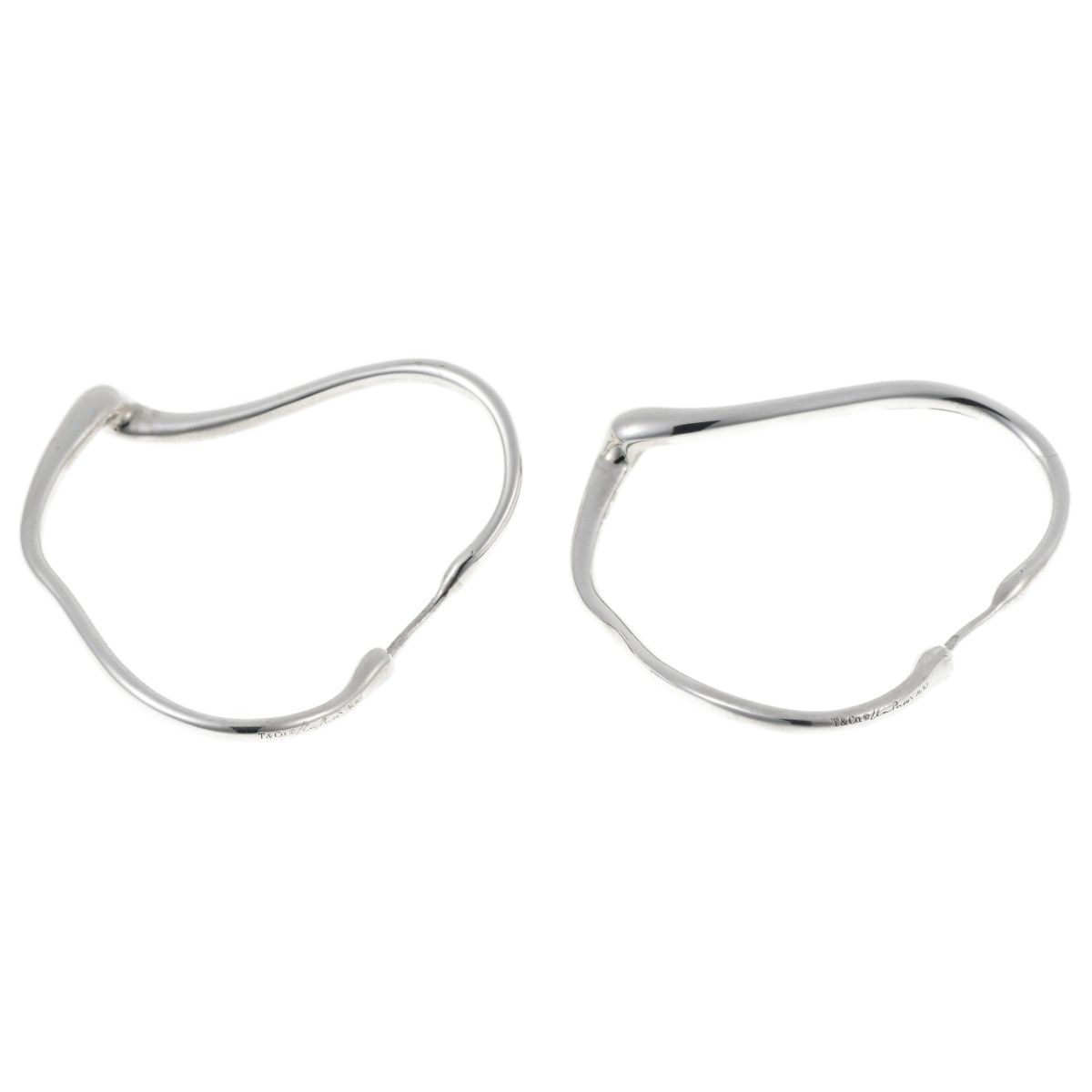 Tiffany & Co. オープンハート　ピアス　フープ　エルサペレッティ ティファニー ピアス TIFFANY 12270062 SS オープン ハート