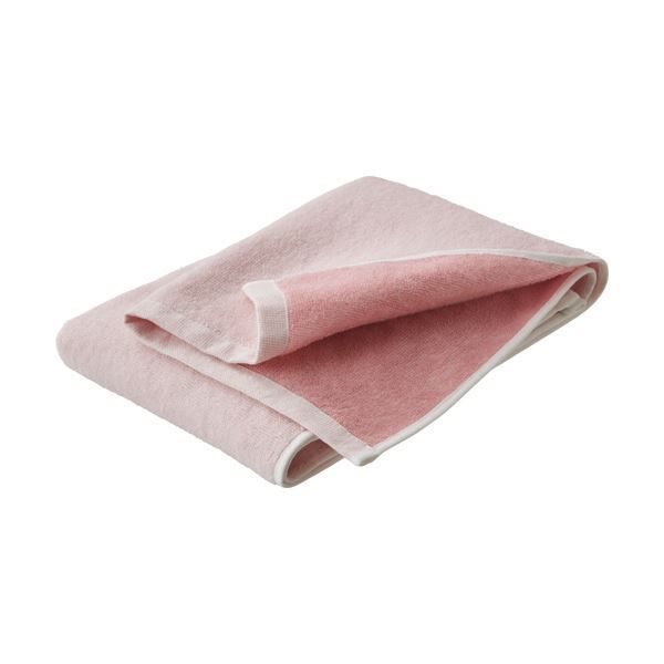 まとめ 国産残糸フェイスタオル ピンク 1パック 3枚 ×5セット