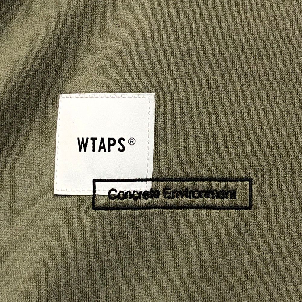 WTAPS ダブルタップス 21SS HOME BASE LS / COTTON 加工 ロング長袖Ｔ