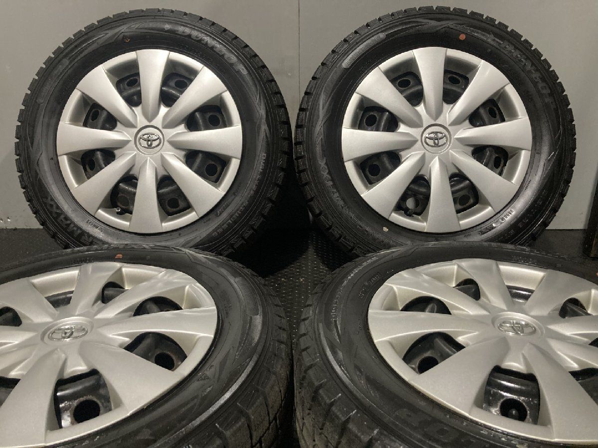 タイヤ走行短め【DUNLOP WM01 195/65R15】スタッドレス【トヨタ カローラフィルダー 純正ホイール 15インチ  6J4HPCD100+45】 (KTB027) - メルカリ