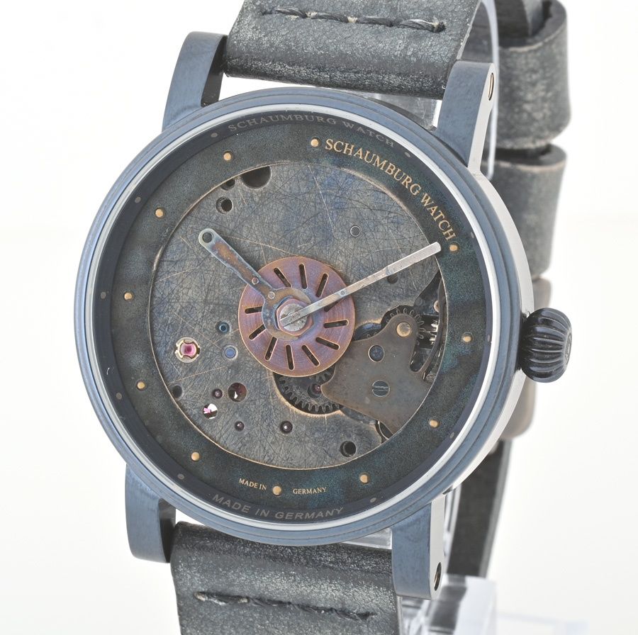 シャウボーグ / SCHAUMBURG WATCH 　ウニカトリウム スチームパンク２　手巻き　【中古】 商品番号 E-155330