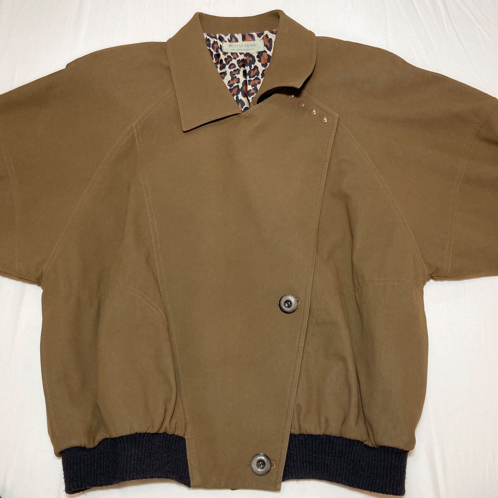 CA ET LA CACHER artifical leather jacket - メルカリ