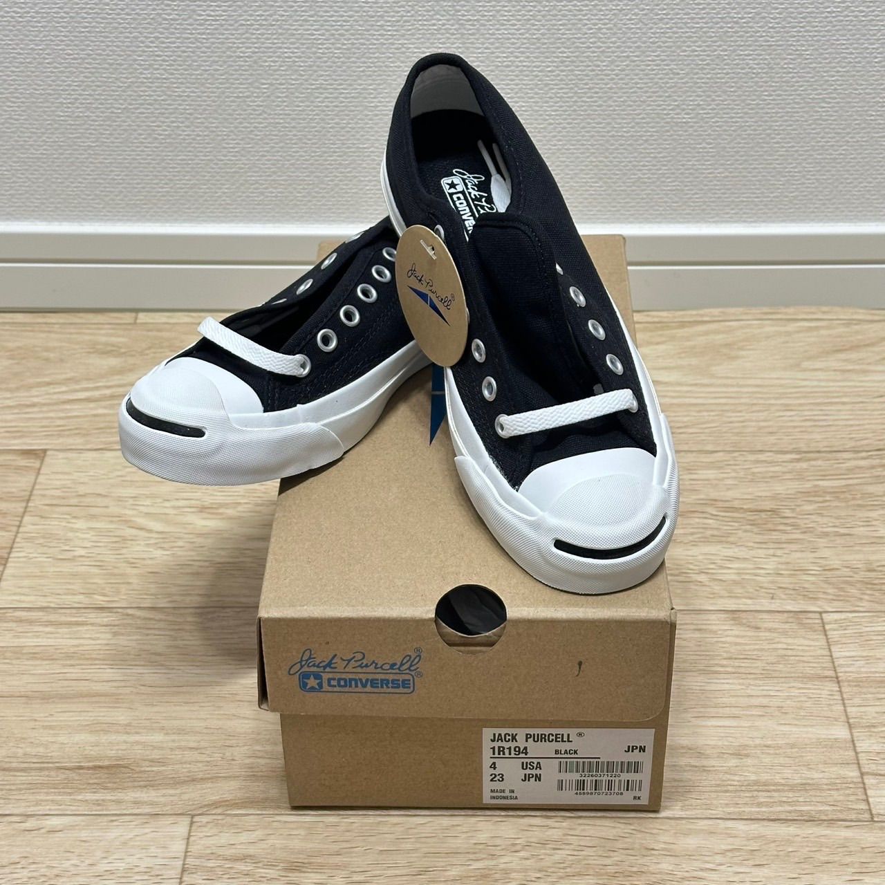CONVERSE コンバース JACK PURCELL ジャックパーセル 1R194 BLACK 