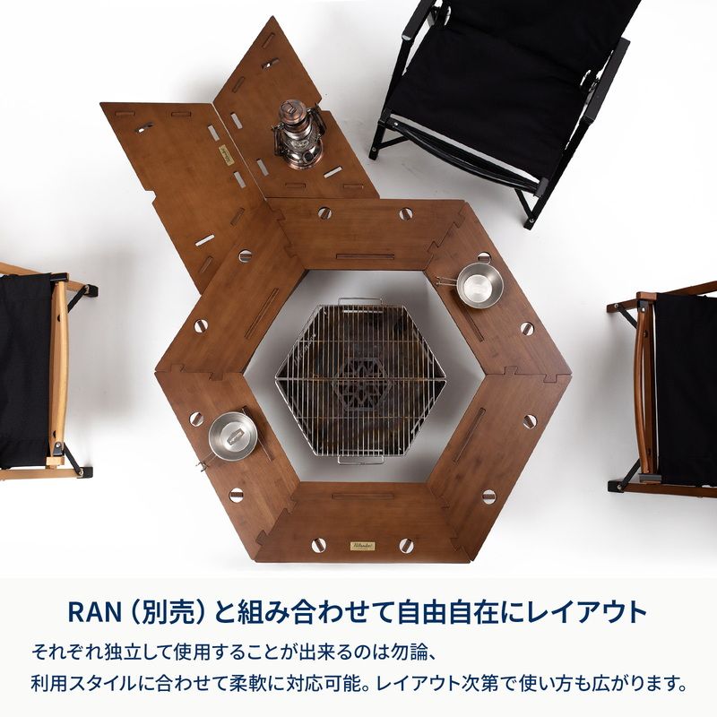アウトドアテーブル 焚き火テーブル