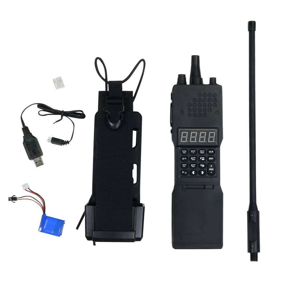 電動BBローダー PRC-152 RADIO MODEL 給弾数カウント機能 ポーチ付き ブラック