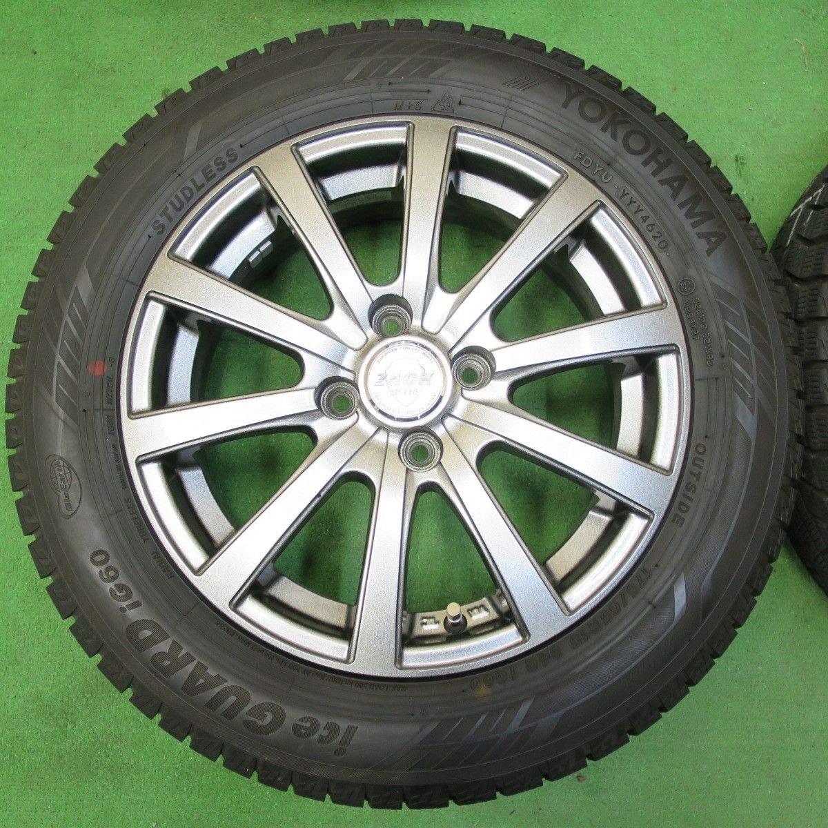 送料無料* バリ溝！20年！キレイ！9.5分以上☆スタッドレス 175/65R15 ヨコハマ アイスガード iG60 ZACK JP-110  MONZA ザック PCD100/4H☆4082707イス - メルカリ