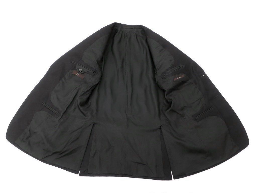 【中古】ジーゼニア Z Zegna ウール 2B テーラードジャケット ブラック【サイズ48】【メンズ】-3