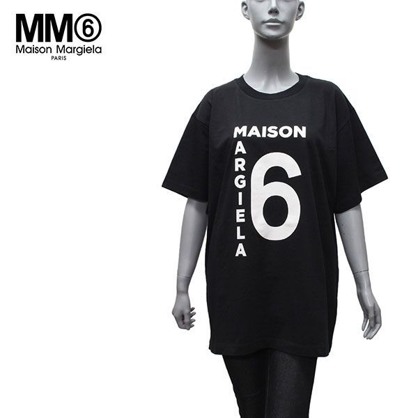 エムエムシックス MM6 Maison Margiela ユニセックス 6ロゴプリント T