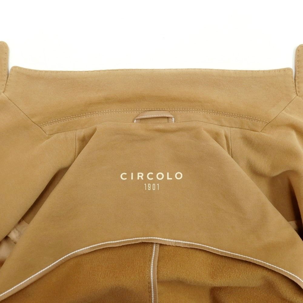 新品 未使用 CIRCOLO1901 チルコロ ジャケット 48 キャメル色 CIRCOLO 1901 - 【中古】チルコロ1901 CIRCOLO 1901 コットン