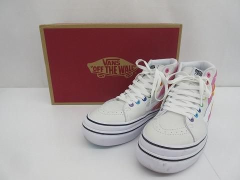 バンズ VANS 厚底 ハイカットスニーカー 721356 23cm マルチカラー レディース