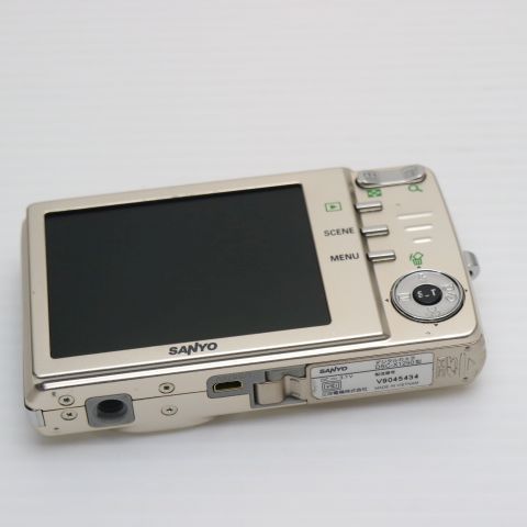 【美品】SANYO DSC−X1250 シャンパンゴールド 美品】SANYO DSC−X1250 シャンパンゴールド