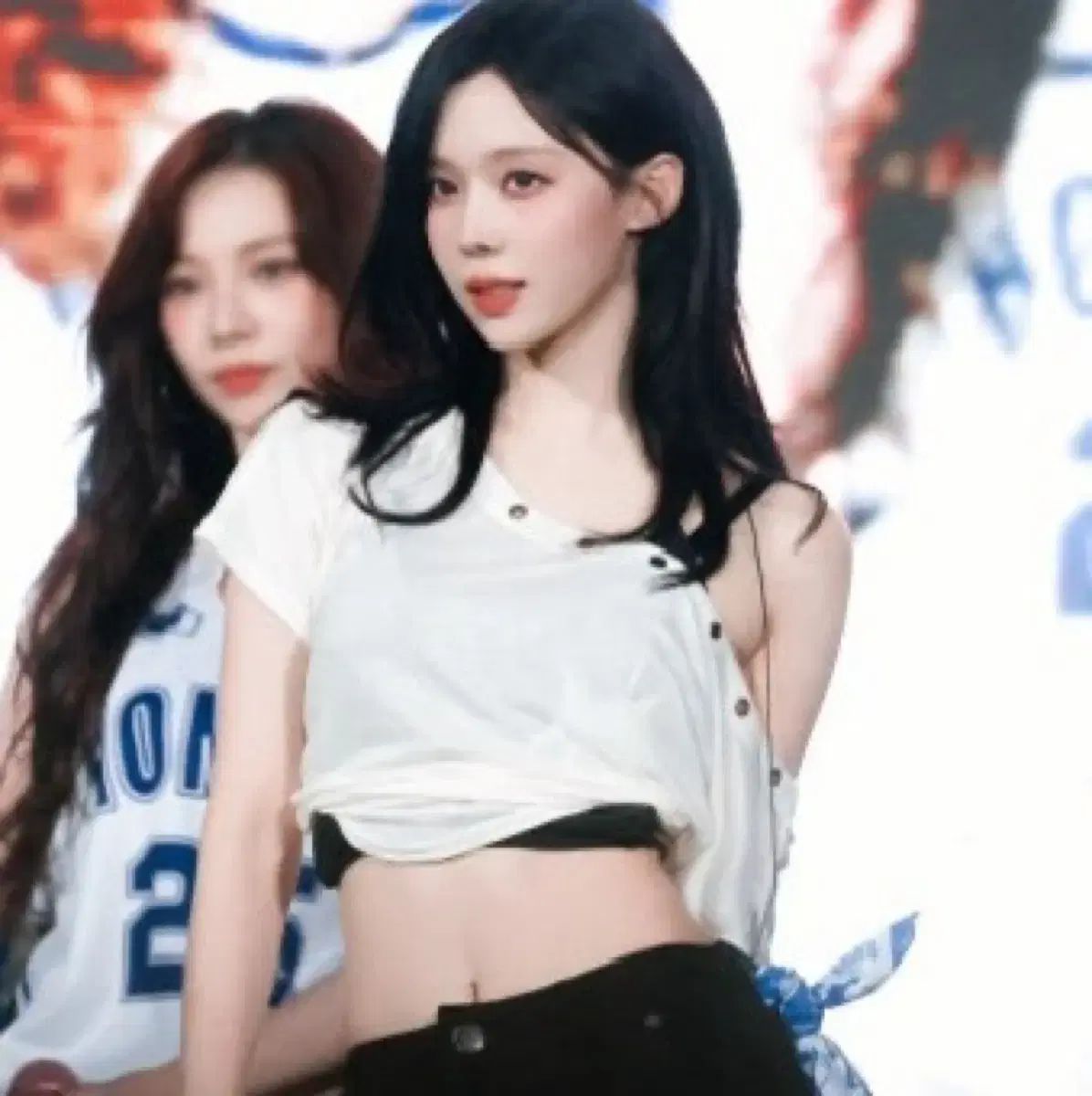 プリーズノーフォロー ハリー ボタン アシンメトリー シャーリング トップス ハリートップ オフショルダー