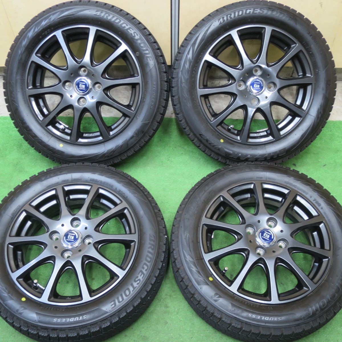 バリ溝！21年！キレイ！9分☆スタッドレス 155/65R14