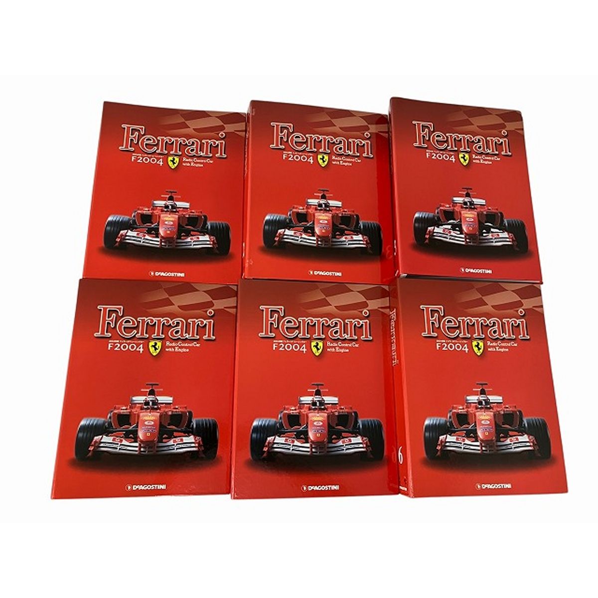 【超ポイント祭?期間限定】 ディアゴスティーニ Ferrari F2004 フェラーリ エンジンカー 1/8 ホビーラジコン