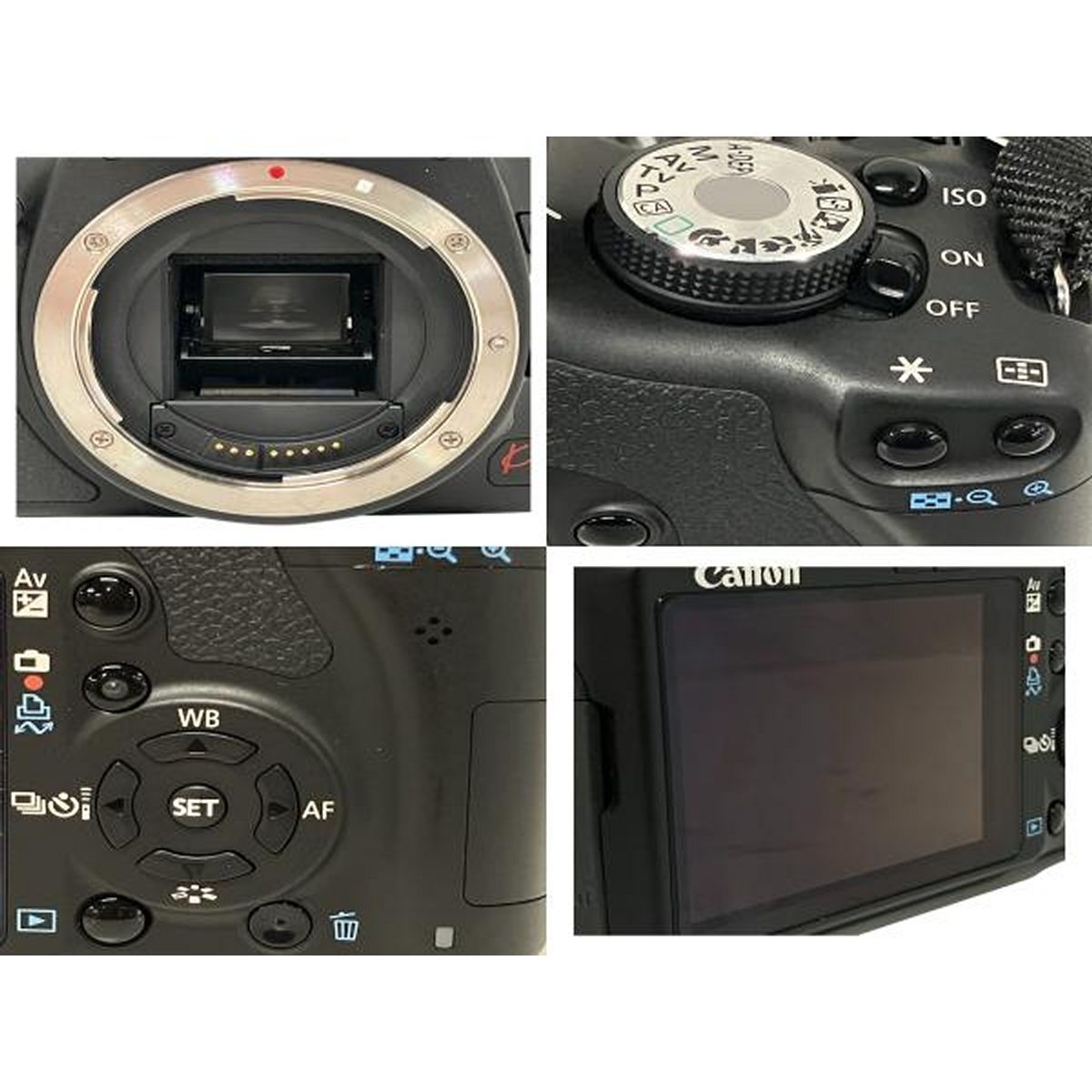キャノンCanon Kiss x3 一眼レフ カメラ レンズセット キヤノン Canon EOS kiss X3 レンズセット カメラ レンズ 一眼レフ 中古