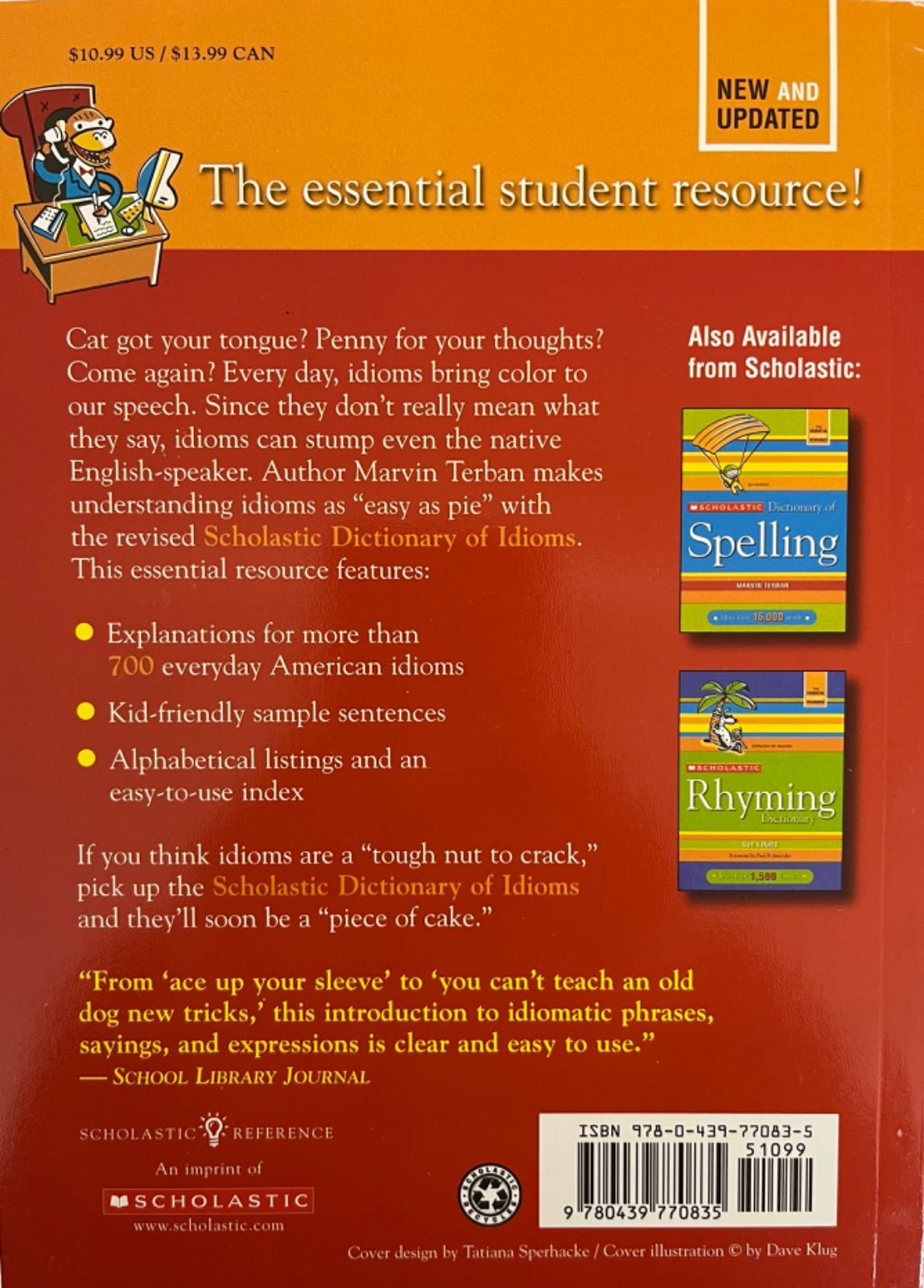 Scholastic Dictionary of Idioms - メルカリ