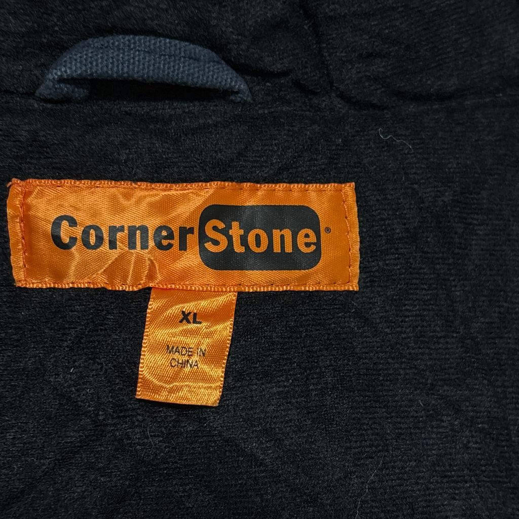 Corner Stone】 企業ロゴ刺繡ダックアクティブジャケットS-3144 - メルカリ