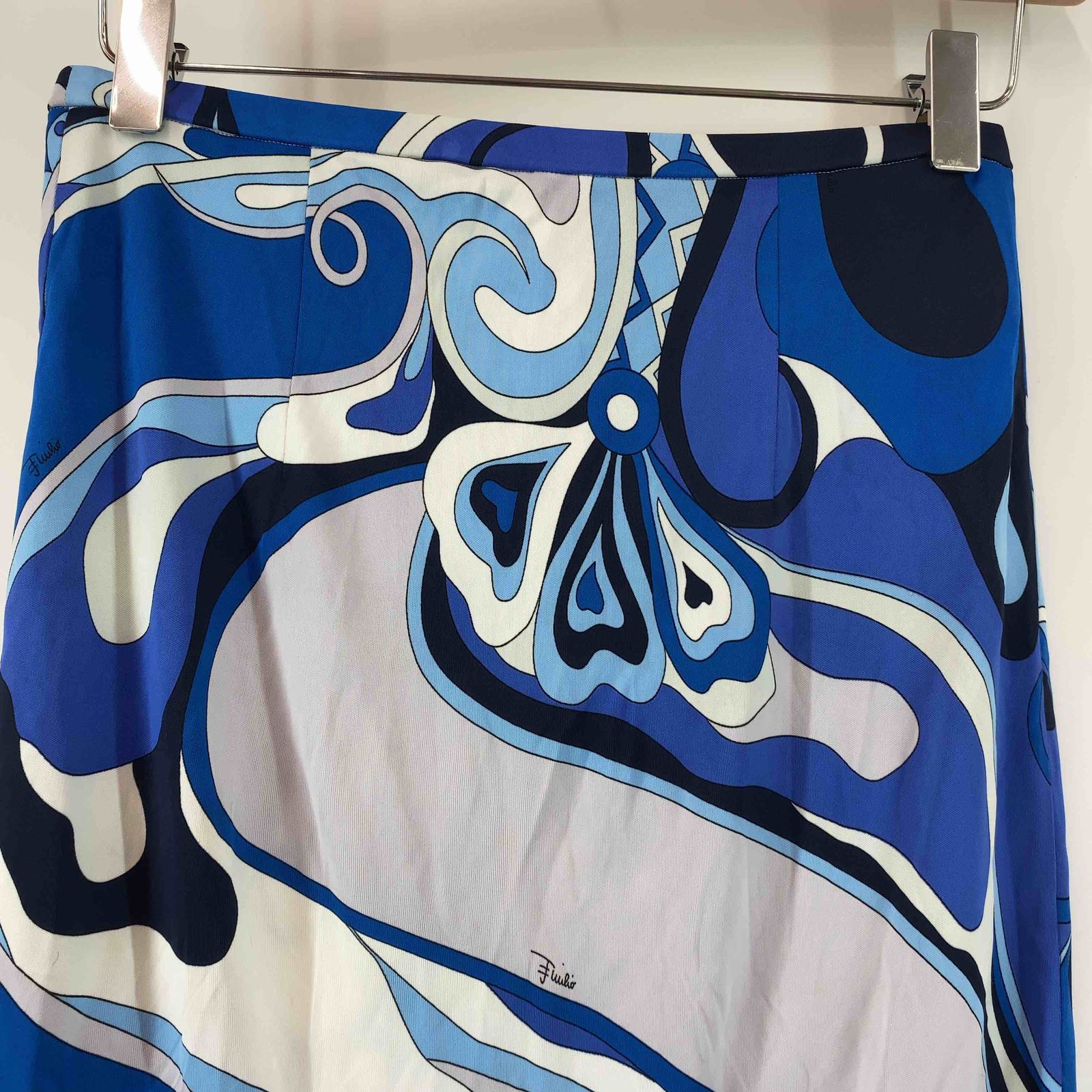 タグ付き】エミリオプッチ-EMILIO PUCCI-シルクタイトスカート EMILIO